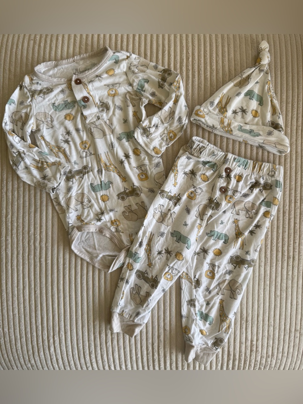 🪩3 for $15🪩 Milkberry | Neutral Safari Print Set